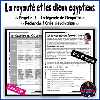 L'Égypte antique - La royauté et les dieux égyptiens - Activités et 4 projets - Ancient Egypt - Image 4